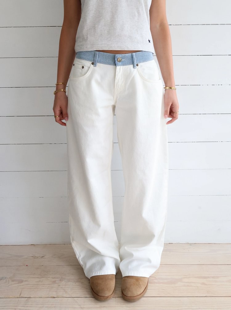 Vita wide leg-jeans